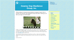 Desktop Screenshot of downeydogobedience.org